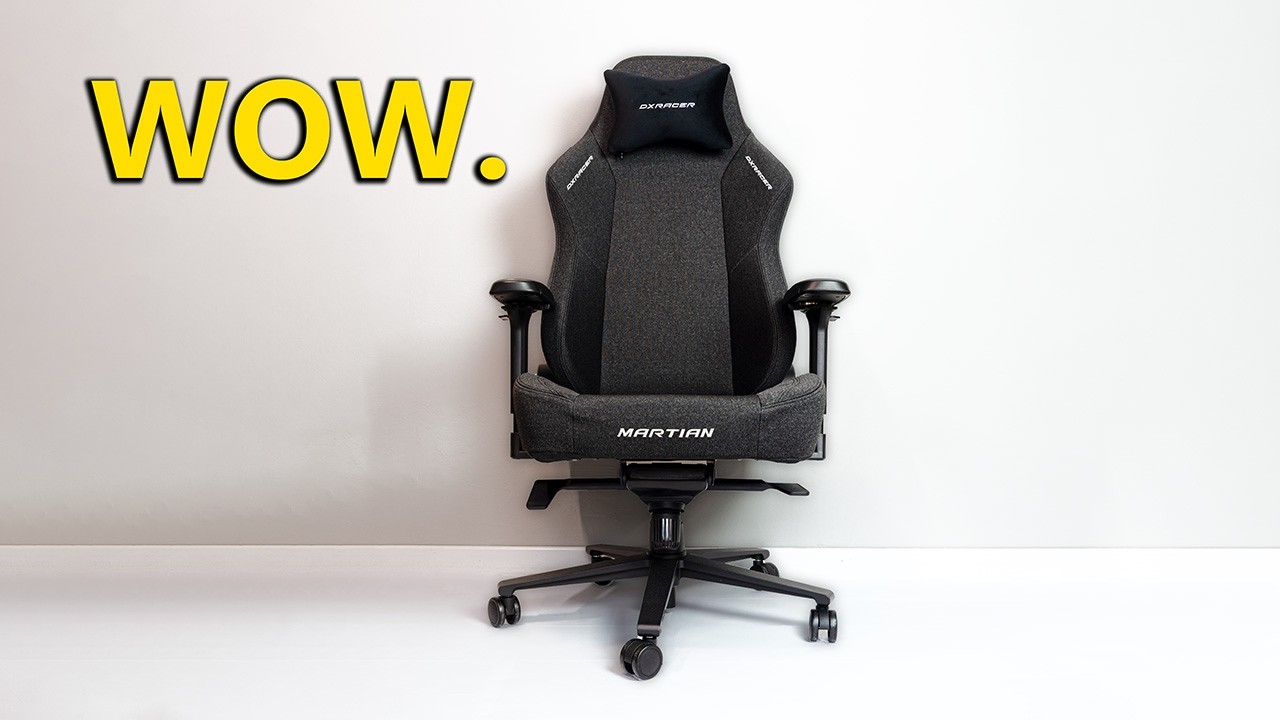 Dxracer Martian recensione: sedia da gaming con supporto lombare ad airbag