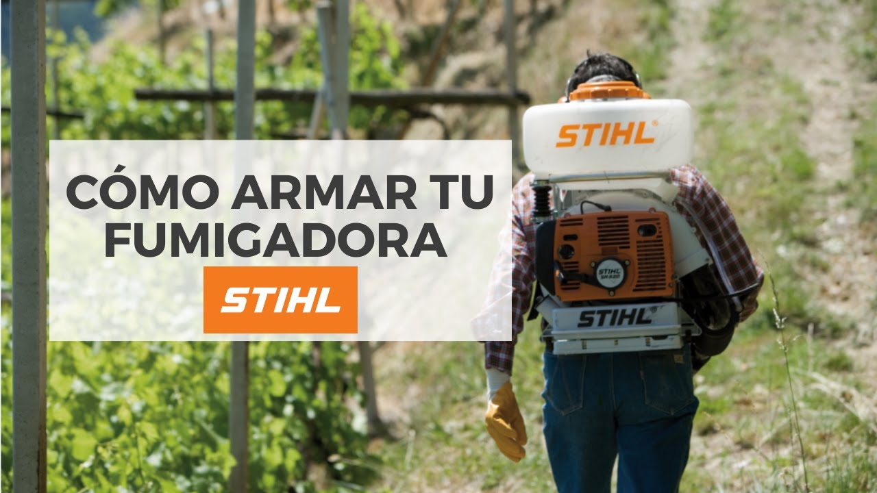 ¿Cómo se arma una fumigadora STIHL? | Punto Equipos