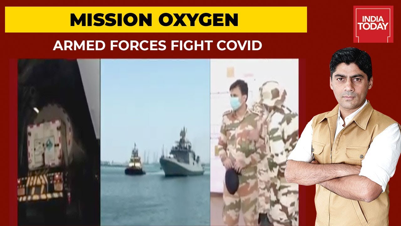 Battling Covid Crisis | Army, IAF, Navy Chip In To Transport Oxygen, Medical Supplies| India First