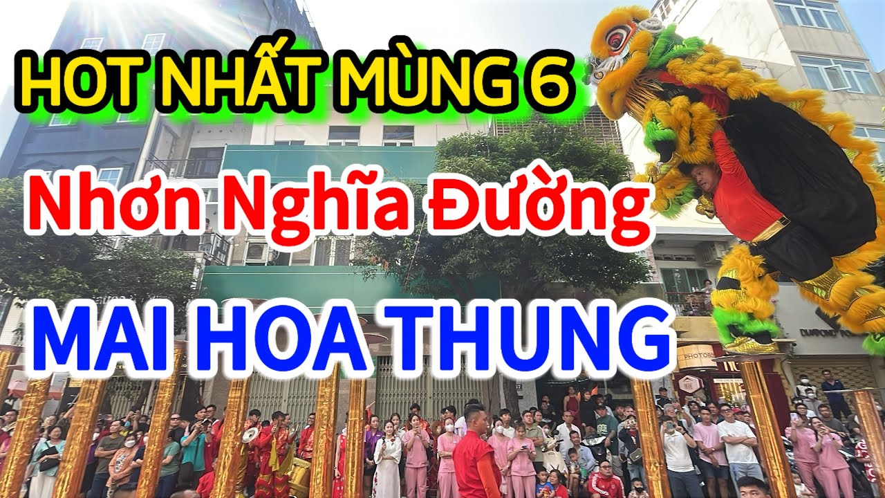 Múa Lân Nhào Lộn Hay Nhất - LSR Nhơn Nghĩa Đường