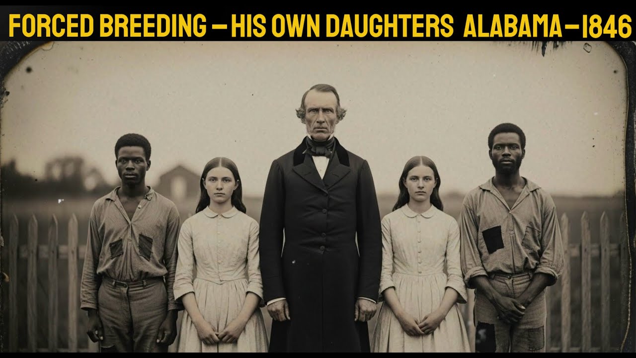 The Plantation Master Who Breed His Own Daughters with Field Slaves - The Alabama Experiment 1846