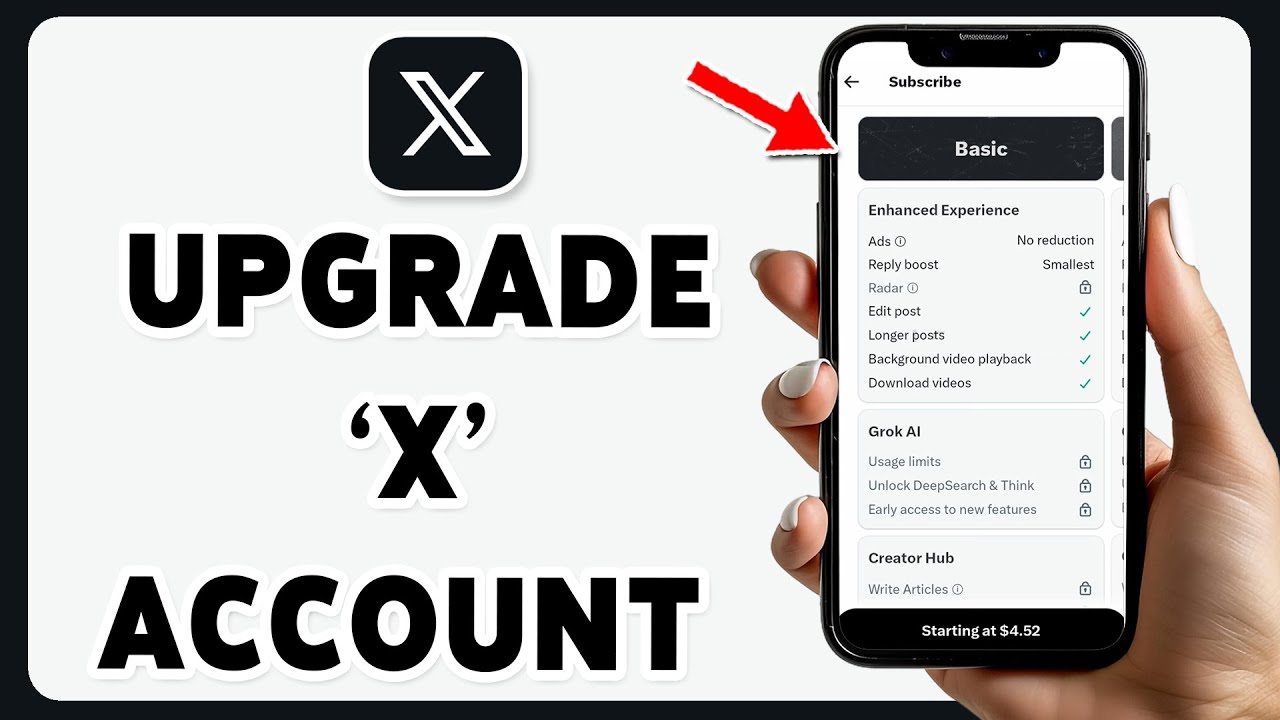 How To Upgrade X Account 2025 | Get X(Twitter) Premium