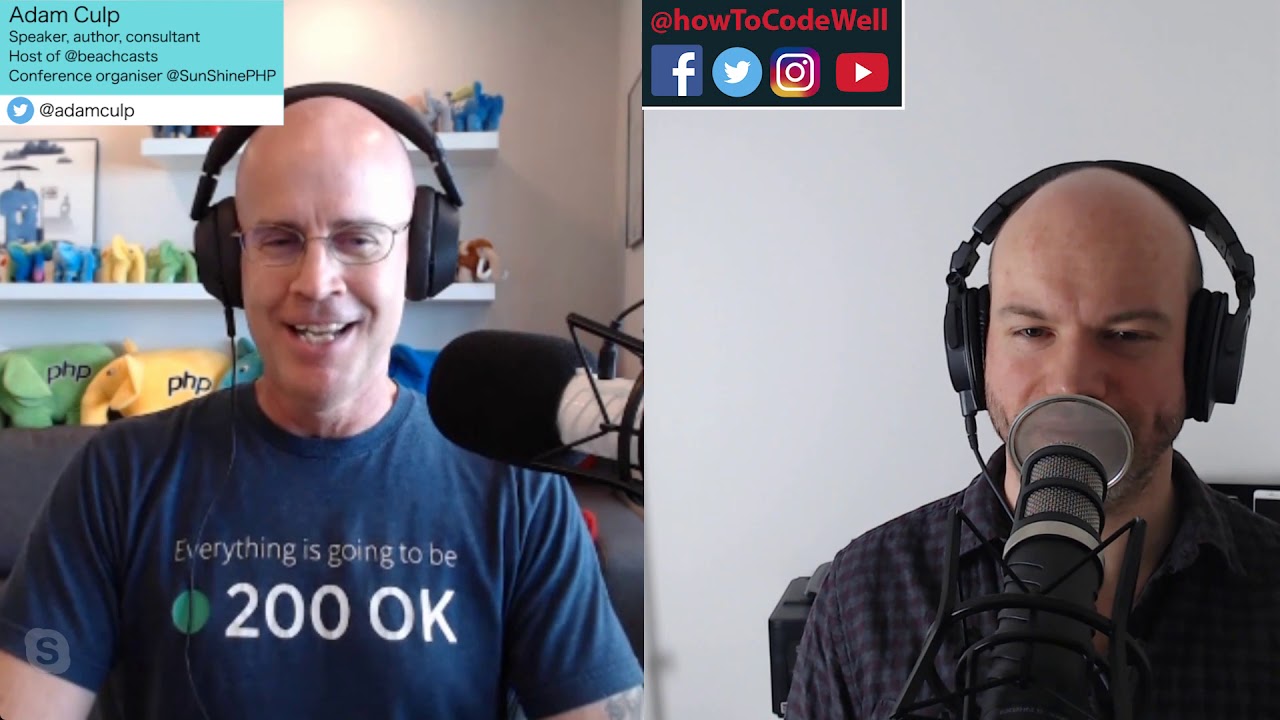 Adam Culp How To Handle Conference Nerves - How To Code Well Podcast