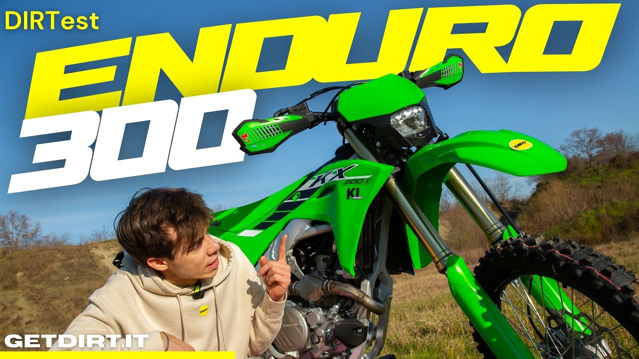 Kawasaki KX300X Enduro 2025 | La prova della nuova enduro 300 4T giapponese: ecco come va!