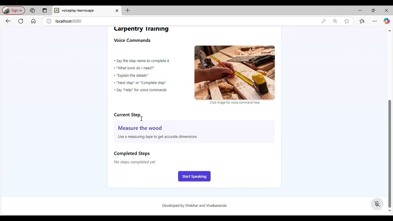 Voice Controlled Gaming Tools for Enhanced Learning in the Skill Ecosystem