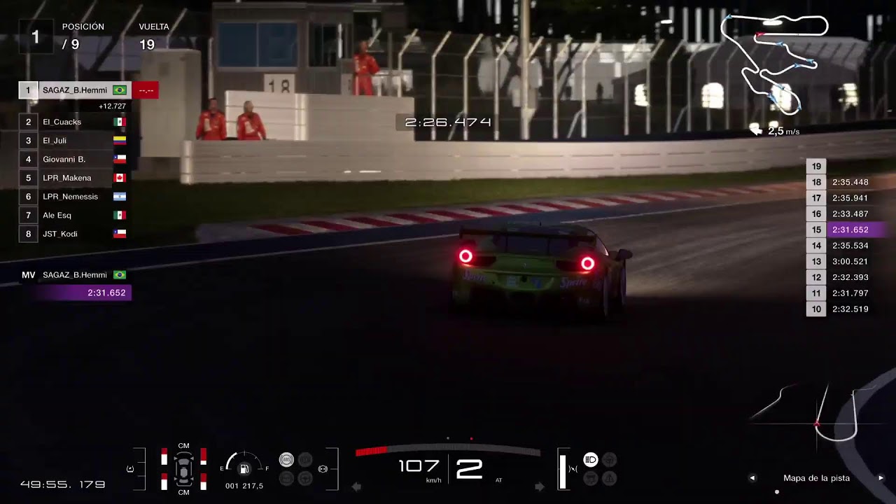 UNL DIV 3 GT4 RONDA 15 KYOTO DRIVING PARK