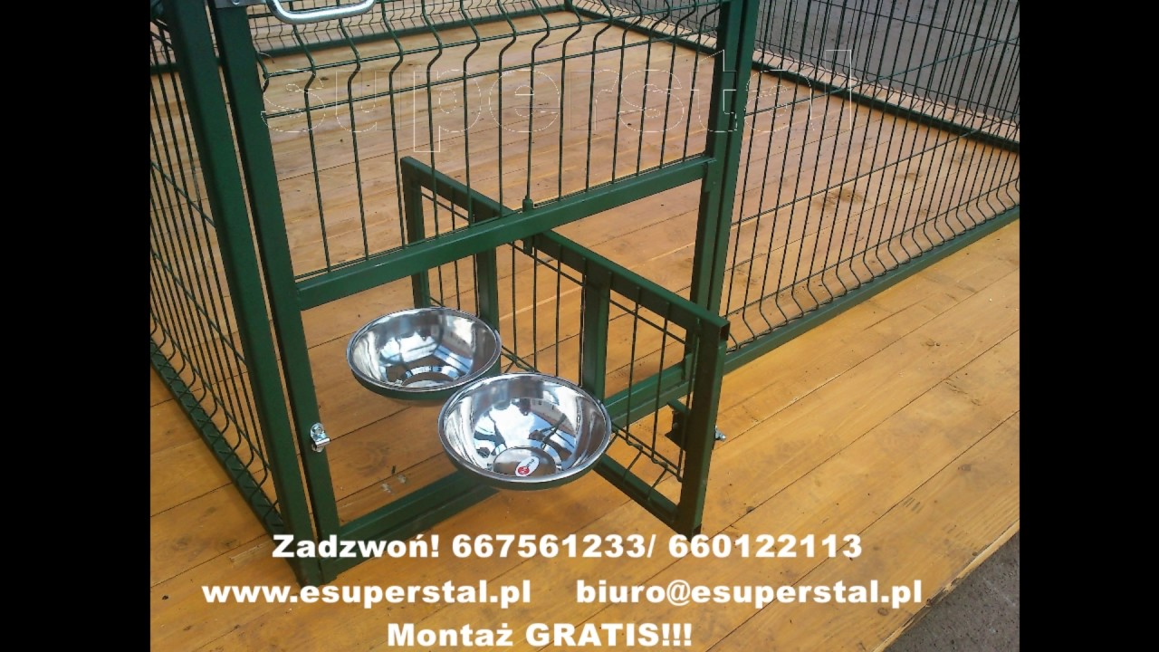 SUPERSTAL MONTAŻ kojców dla PSÓW film 2 / POLSKI producent Zadzwoń! 667561233 / 660122113