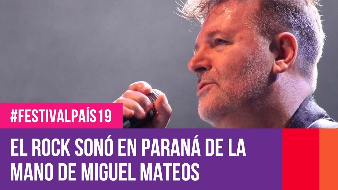 Miguel Mateos en Sabores del Litoral | #FestivalPaís19