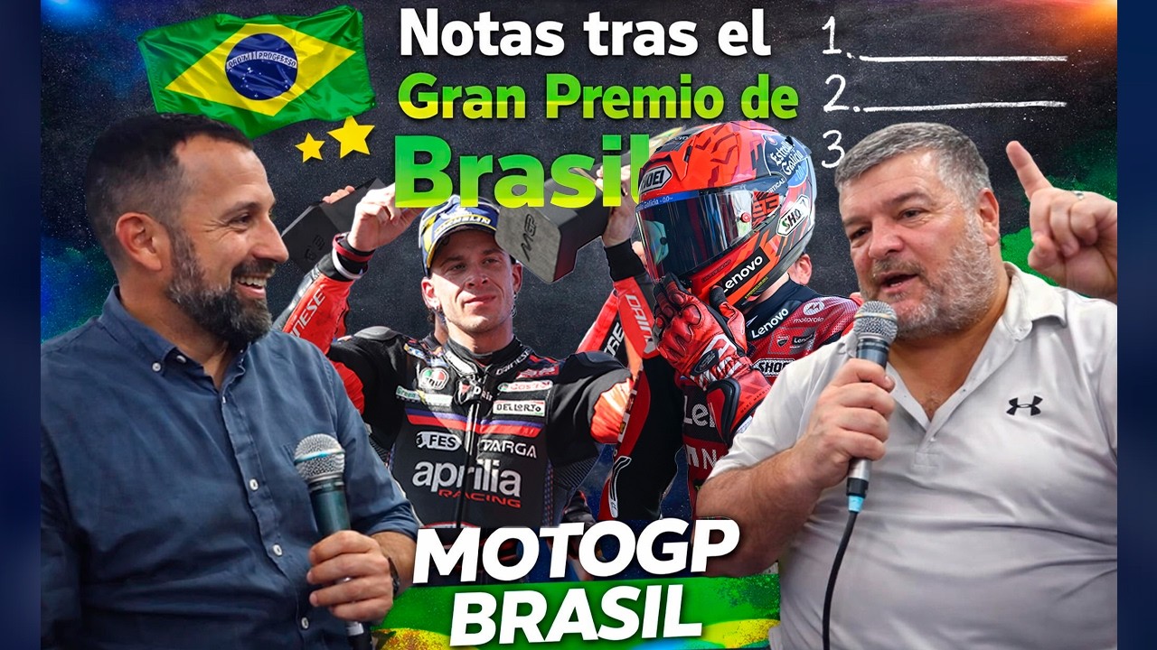&iquest;Marc M&aacute;rquez aprueba? Ponemos las NOTAS del GP de Brasil de MotoGP  | Hospitality MOTOCICLISMO