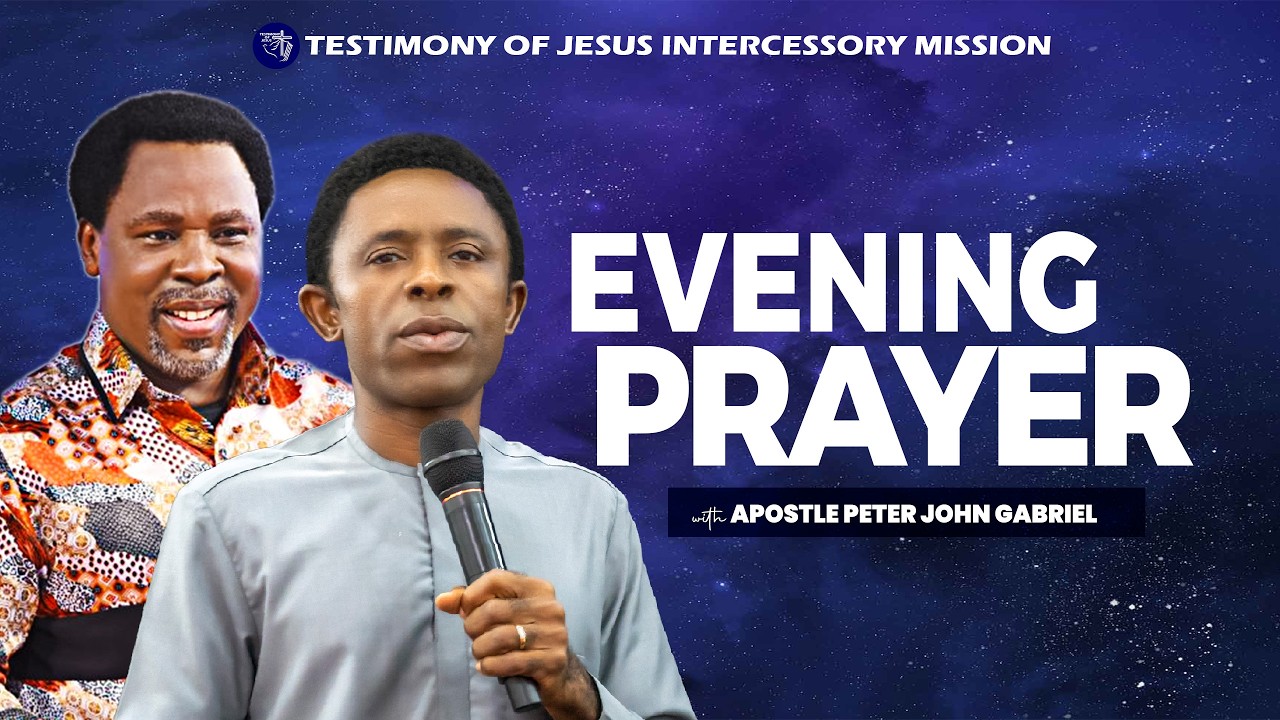 EVENING PRAYER LIVE (14TH FEBUARY 2026) #TestimonyOfJesusChannel