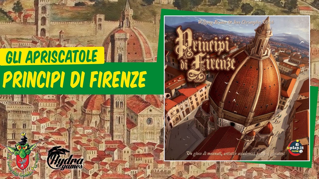 Principi di Firenze ed. limitata unboxing Gli Apriscatole