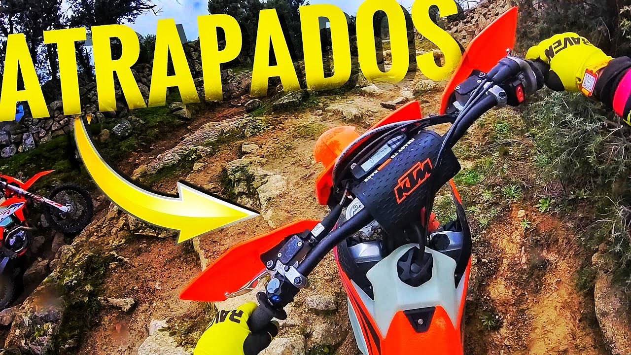 Hacemos Enduro con la nueva Ktm 250 EXC 2024 y nos quedamos atrapados entre Rocas.