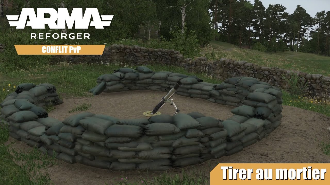 Comment tirer au mortier ? // Arma Reforger - tuto fr