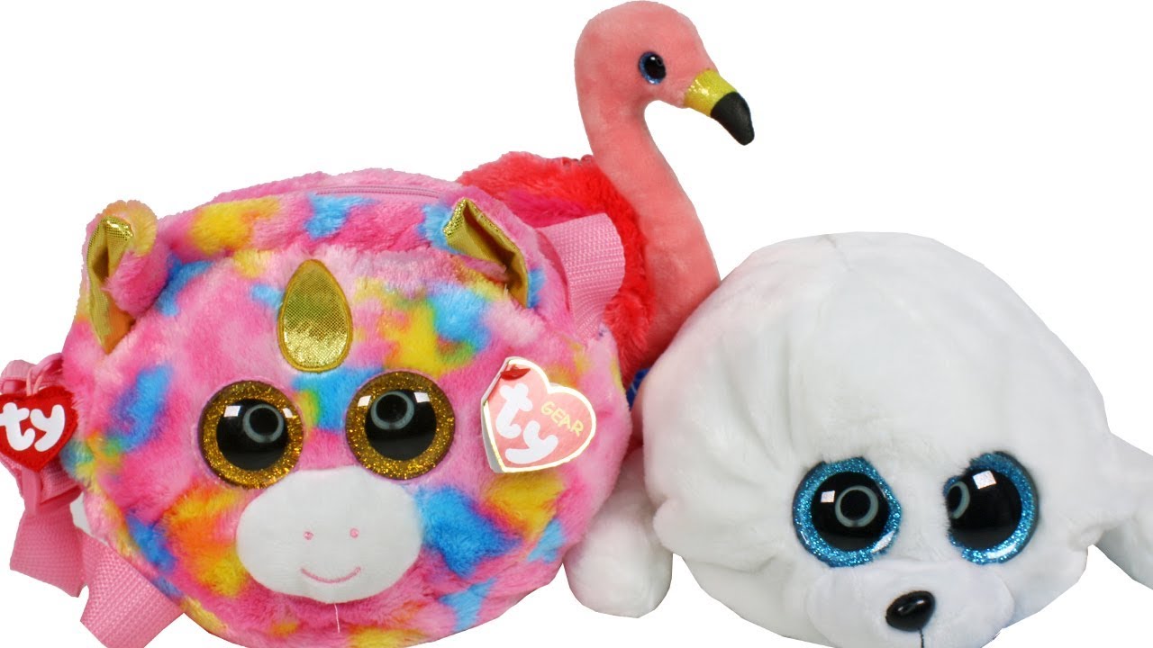 TY Gear Unboxing Toy Review TY Beanie Boo Plush Accessories