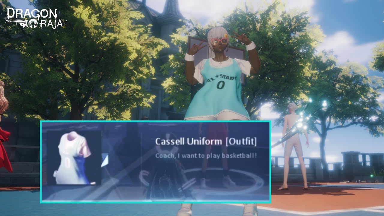 Desbloqueo de Cassell Uniform [Outfit] Basketball Mini Game //Dragon Raja