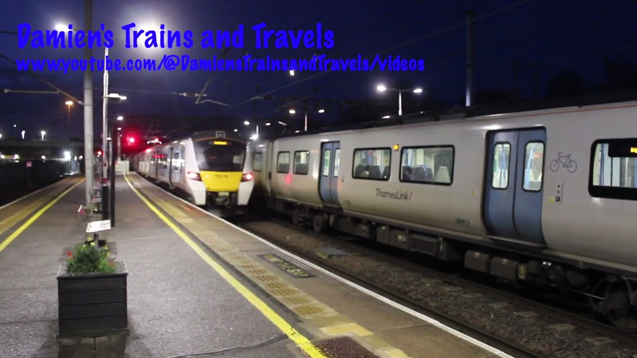 Trainspotting at Bedford Railway Station, Class 150, Class 700s etc, 11th March 2026