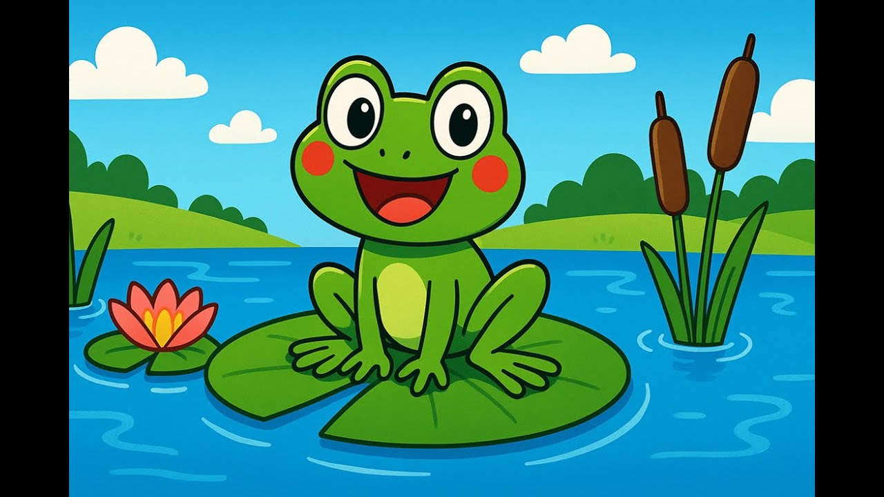 Była sobie żabka mała 🎵 Piosenki dla dzieci – Najlepsze hity dla maluchów! 🎵