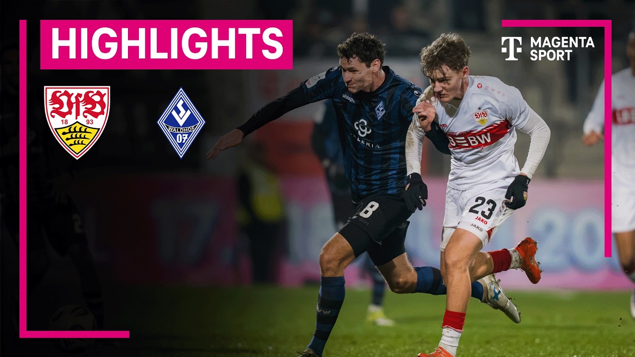 VfB Stuttgart II - SV Waldhof Mannheim | Highlights 3. Liga | MAGENTA SPORT