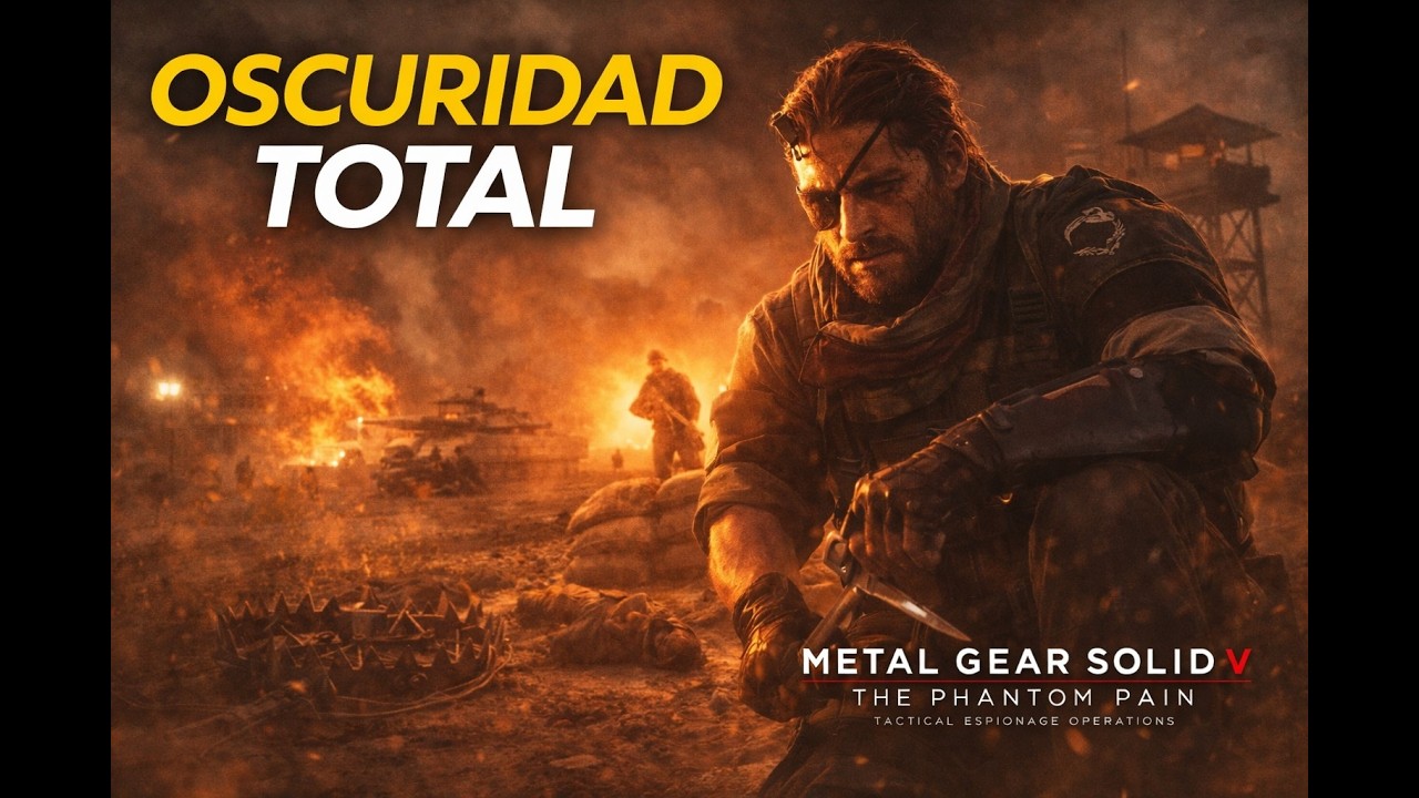 Sumergido en la Oscuridad Total | Rescate Bajo Cero en MGSV The Phantom Pain 🌑🕶️
