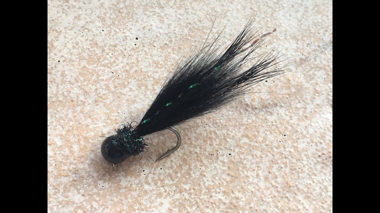 FLY TYING -Tadpole Wędkarstwo Muchowe  imitajca kijanki
