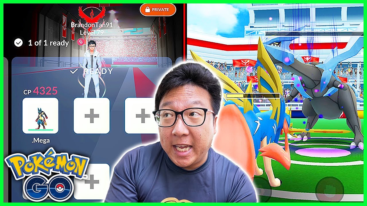 I FINALLY DID IT! Kyurem Soloed with Mega Lucario in Pokemon GO