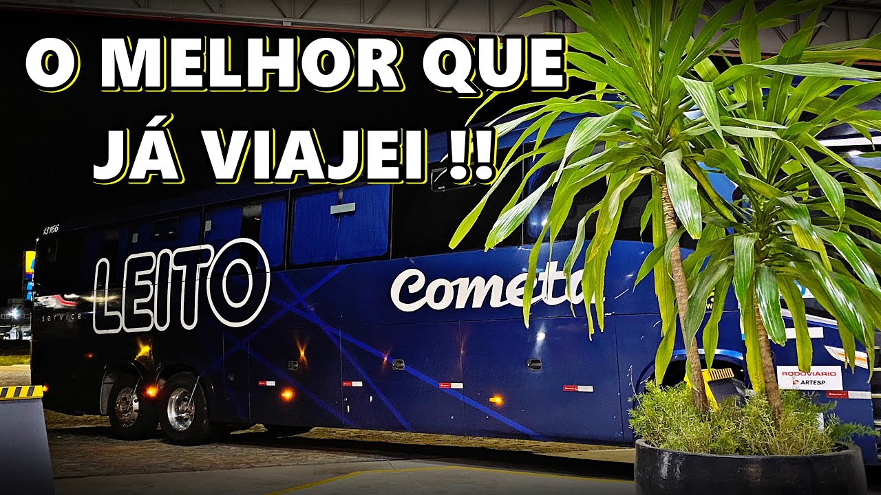 Os ÚLTIMOS LEITO G7 1200 Da COMETA! De Belo Horizonte Para São Paulo