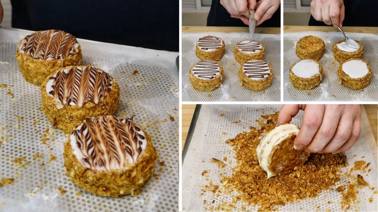 Un Mille-Feuille express, croustillant et ultra simple &agrave; pr&eacute;parer