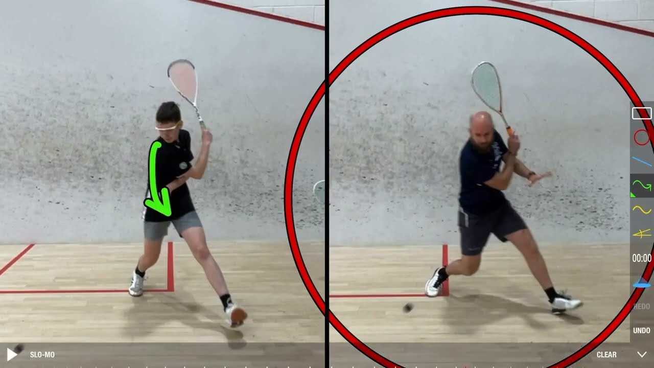Deep Backhand Open Stance: A Squash Coaching Deep-Dive