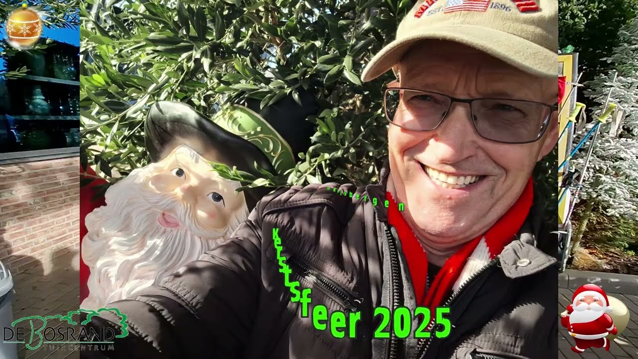 De Bosrand Tuincentrum Rijsbergen in kerstsfeer 2025 hpvideo Breda Henk Pas 2026.