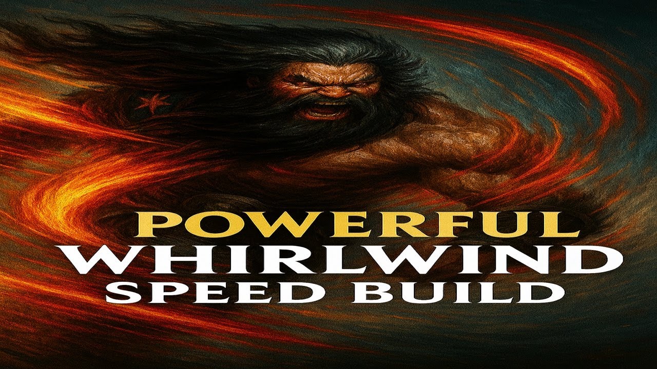 New Whirlwind Meta! Blazing Speed + Massive AoE = Dungeon Annihilation DiabloImmortal BarbarianBuild