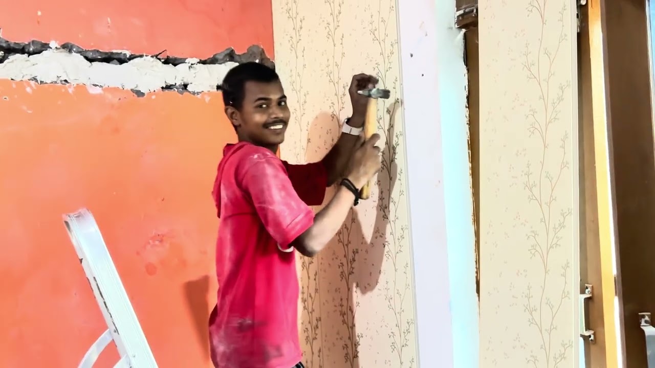 🏠 Home Renovation Vlog Part 1 | PVC Work Started In My Room | House Upgrade Journey
