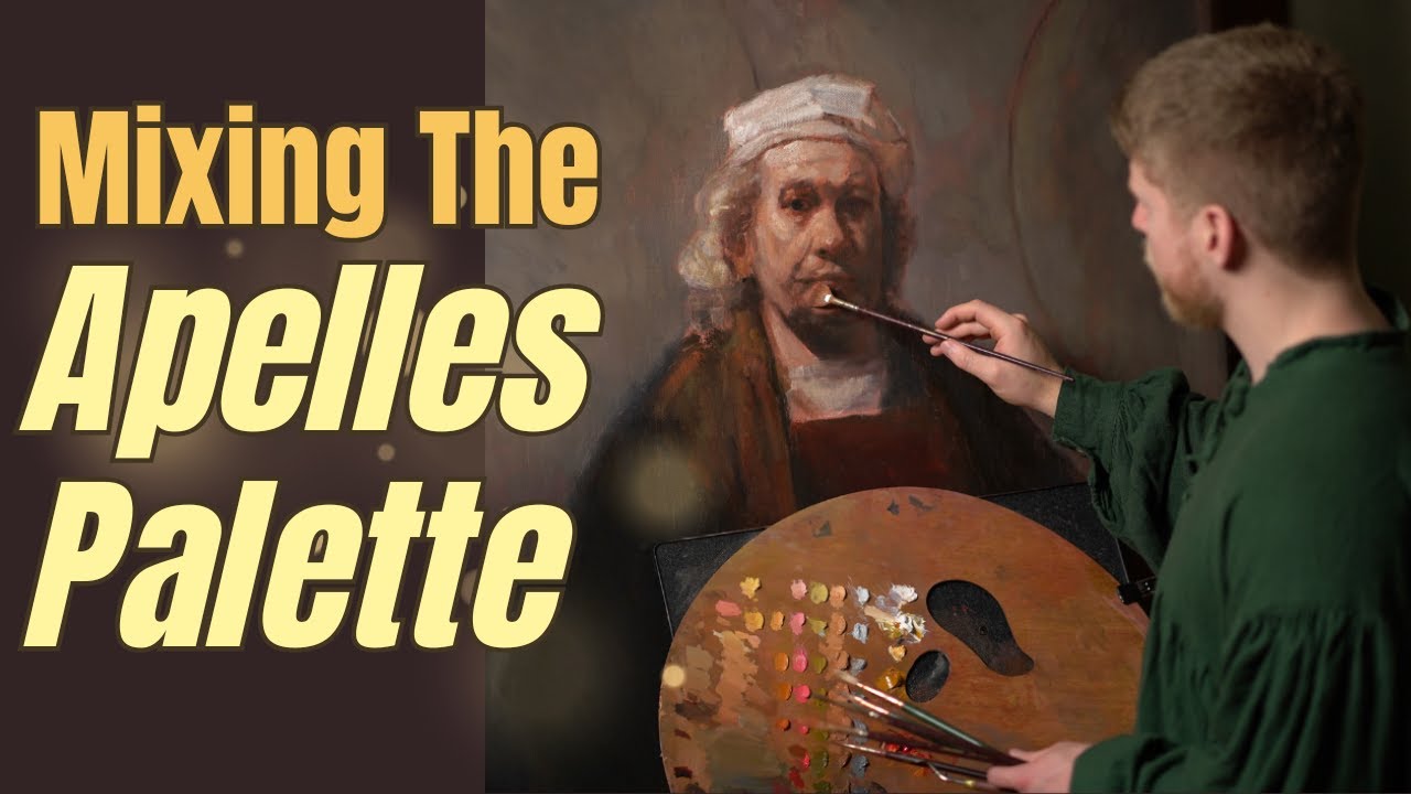 My Palette For Starting a Realistic Portrait