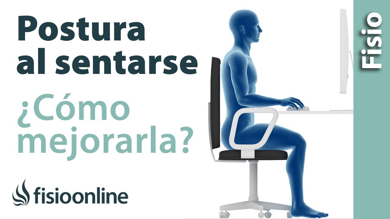 Cómo mejorar la postura sentado y qué hacer para que no duela la espalda en el ordenador
