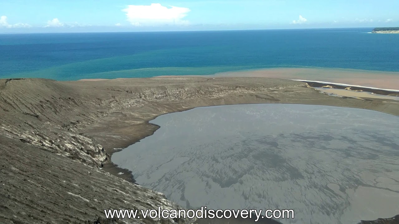 The New Anak Krakatoa Volcano