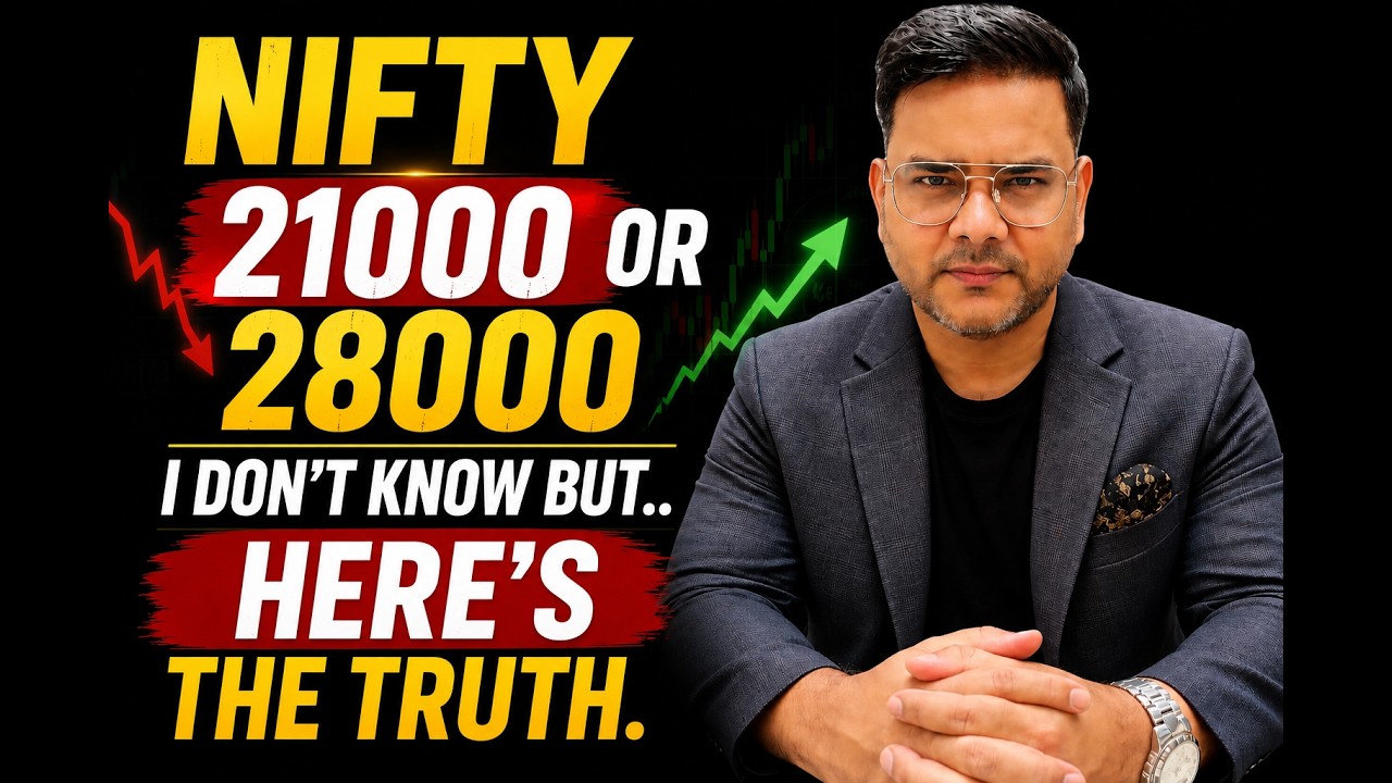 Nifty heading towards 21000 or 28000 ? Nifty Prediction | 📈🚀