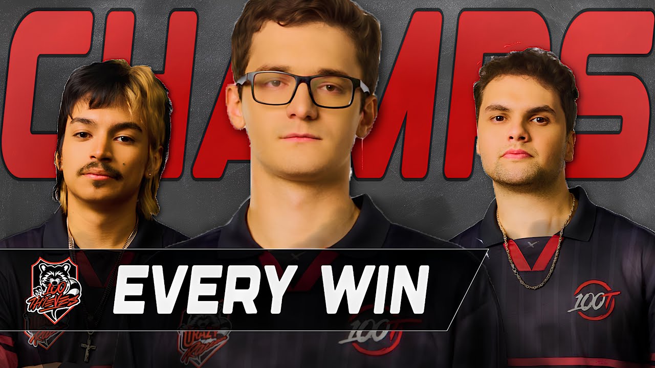 EVERY 100T WIN FROM ALGS CHAMPS