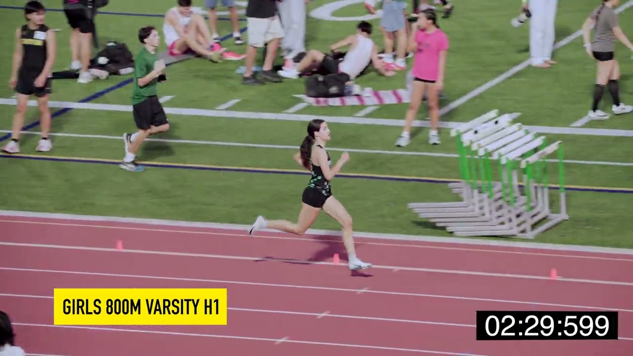 [2026 TF] Trevor Habberstad Distance Carnival GIRLS 800M VARSITY H1 H2