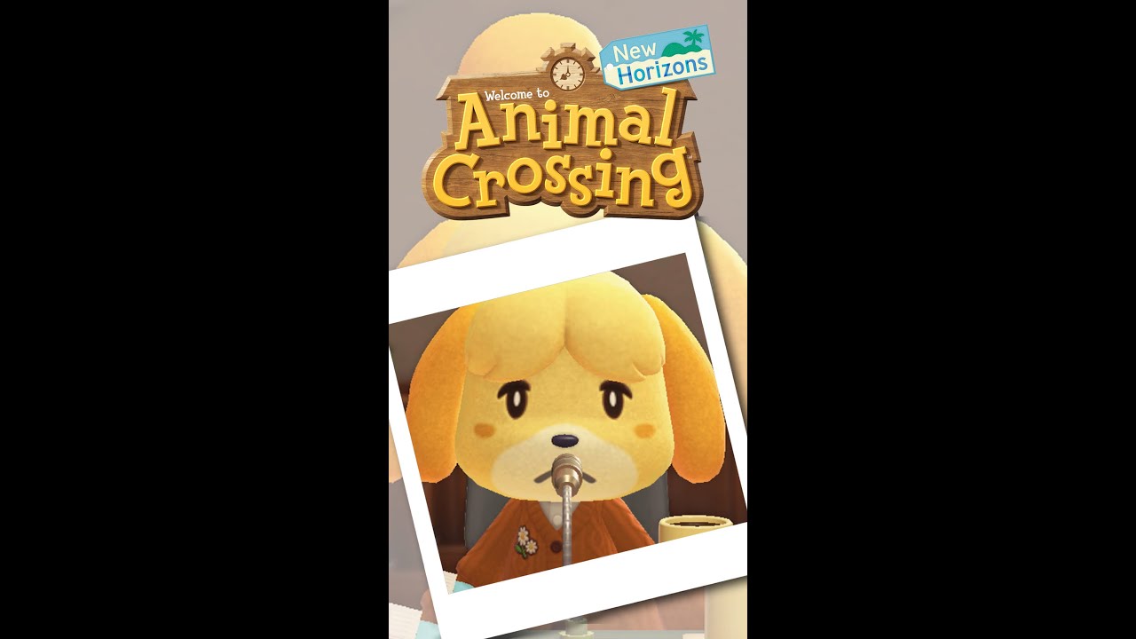 【 ACNH 】Isabelle has a special announcement!