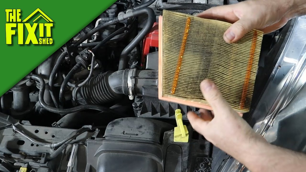 How to Replace the Engine Air Filter on a 2011 - 2019 Ford Fiesta | The Fixit Shed