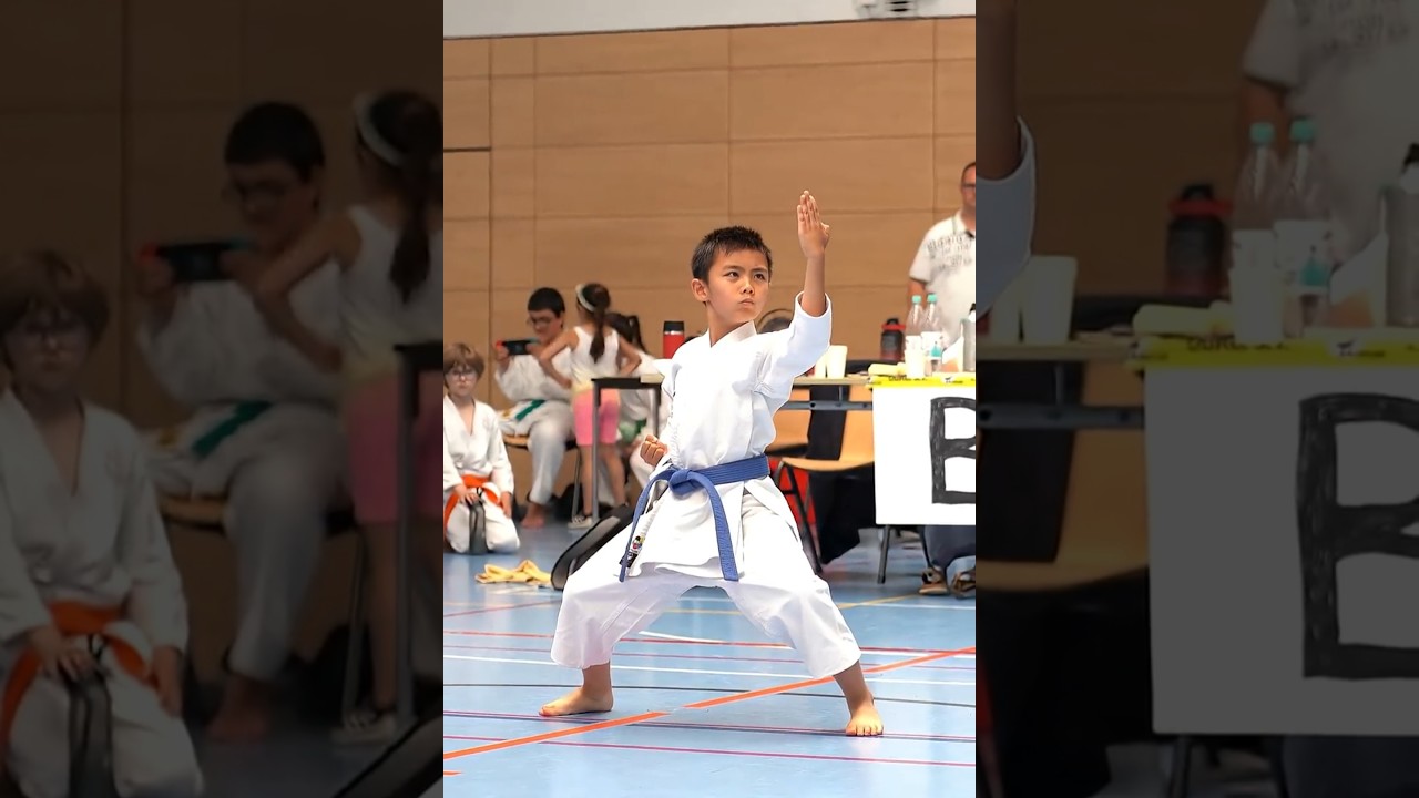 Enpi Kata &ndash; My Shotokan Karate Demonstration at a Tournament in Germany | Kien Tran #karate #kata