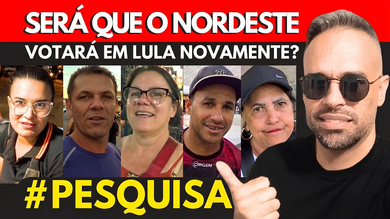 O NORDESTE VOTARÁ EM LULA NOVAMENTE?