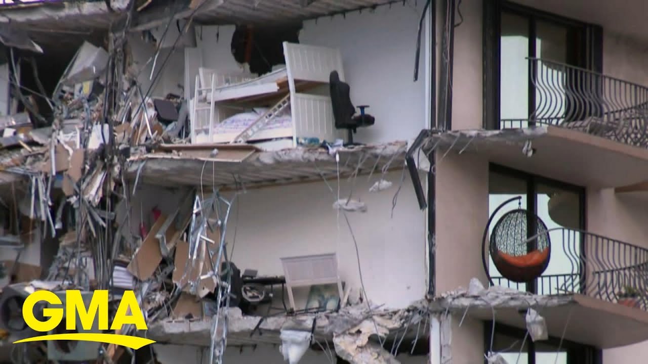 Death toll climbs to 9 people in Miami building collapse l GMA