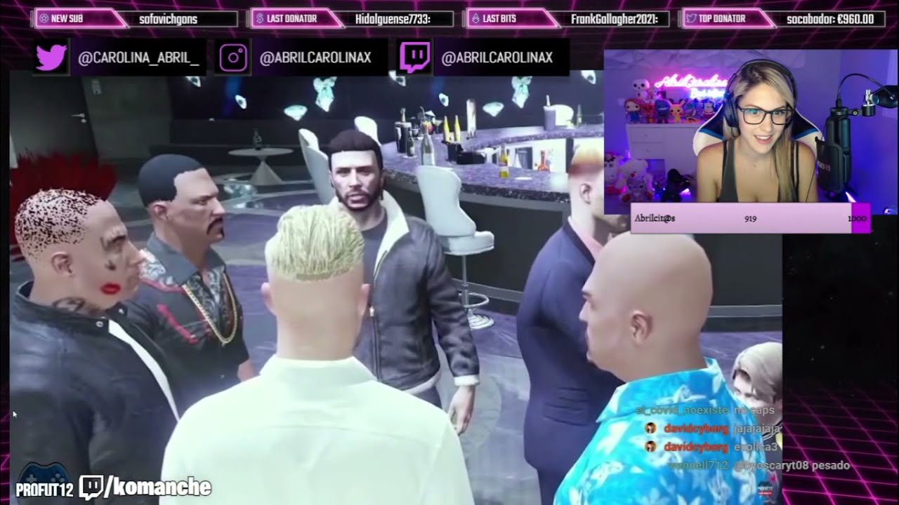 CAROLINA ABRIL REACCIONA A CLIPS DE MADAFAKING LIFE!! 😂😂