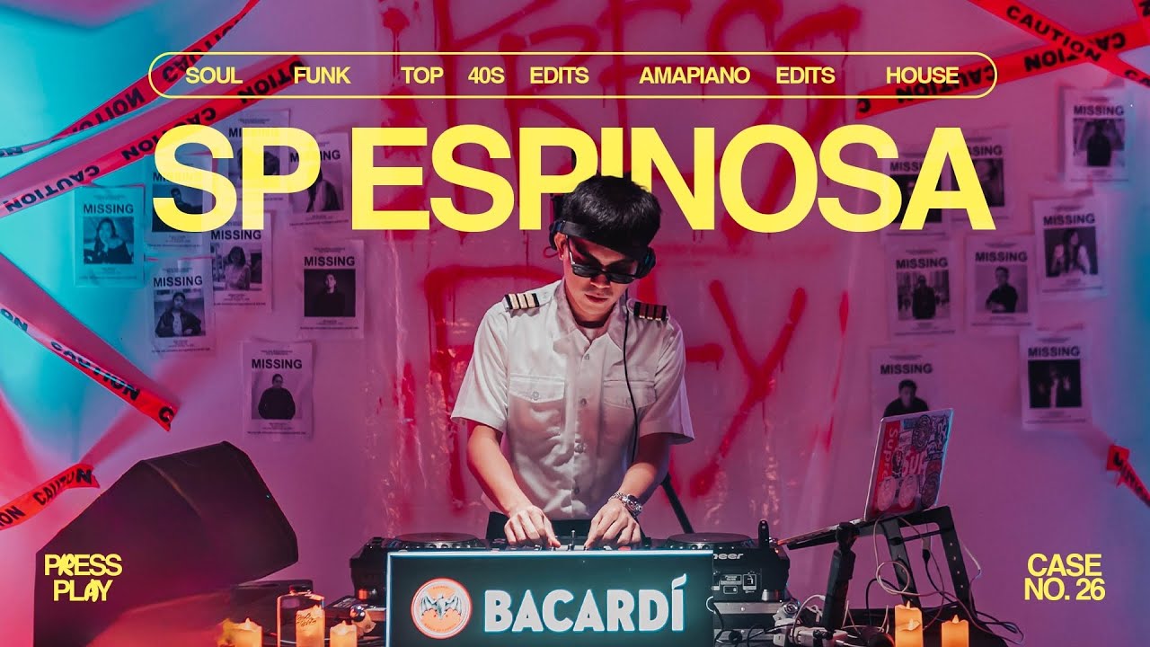 Case 26 by Press Play | Halloween DJ Set | SP Espinosa | Soul, Funk, Top 40s Edits, House