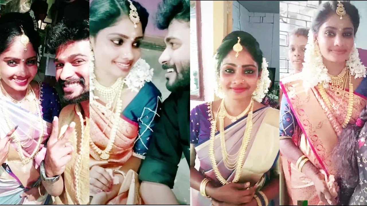 ശ്രീജിത്തിന്റെ നീതു ഇനി കുട്ടേട്ടന് സ്വന്തം | Neethu Sreejith Tiktok Video | Neethu Tik Tok Wedding