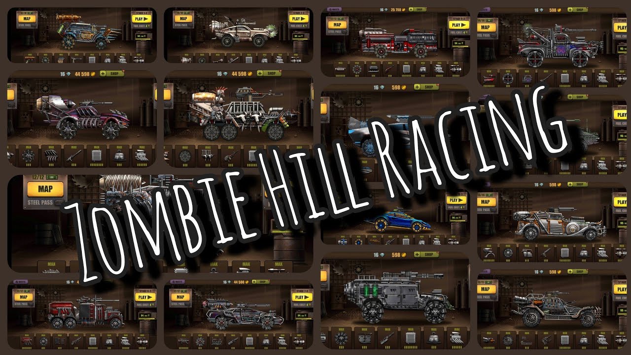 Zombie Hill Racing | Earn to climb | 2022 | AM Hunter | Zombie Hill Racing Gameplay New Version |