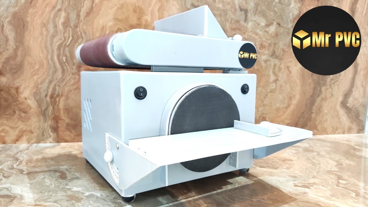 DIY Sanding Machine: Turn PVC Pipes into a 2-in-1 Power Tool Masterpiece