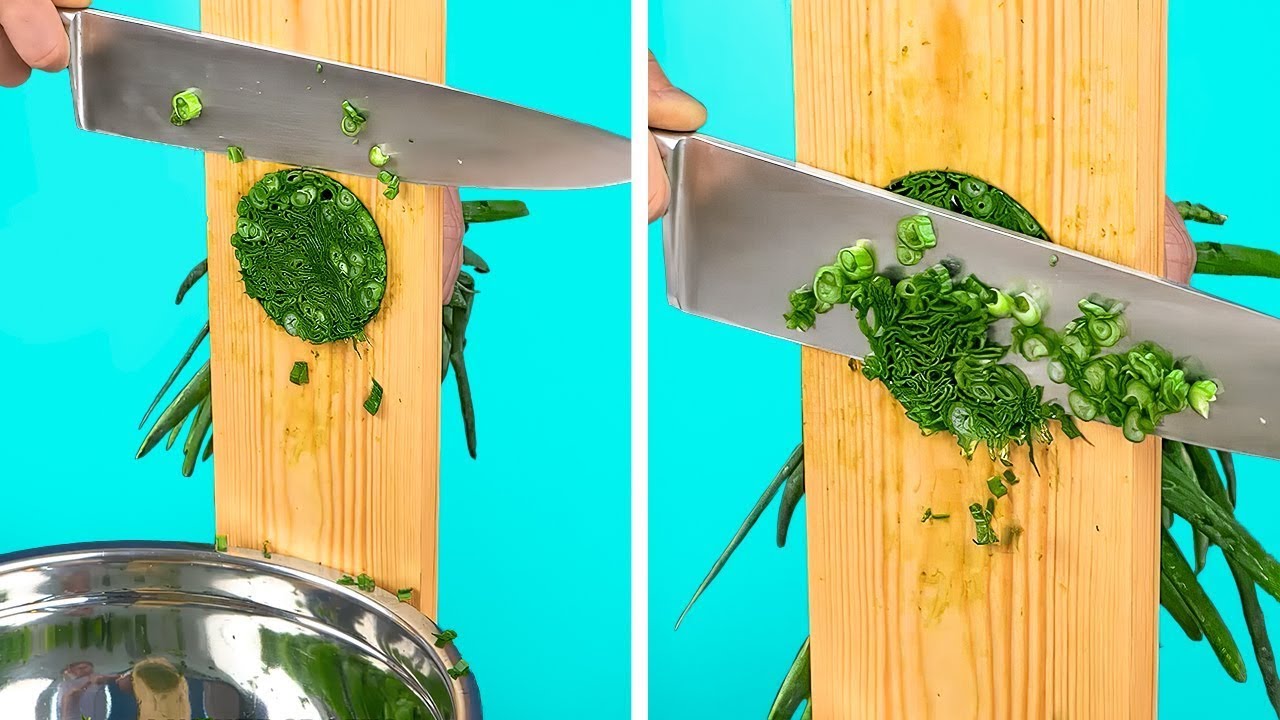 Cocina Creativa: Trucos Emocionantes de Pelado y Corte &iexcl;Imprescindibles para Foodies! 🥝🍅🔪🥦🥒