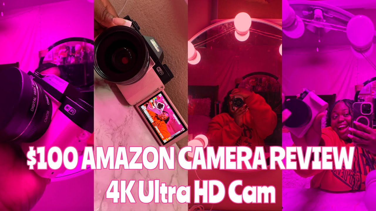 100$ AMAZON VIRAL TIKTOK CAMERA|| FIRST CAMERA HONEST REVIEW|| AMAZON FINDS || 4K Ultra HD CAMERA