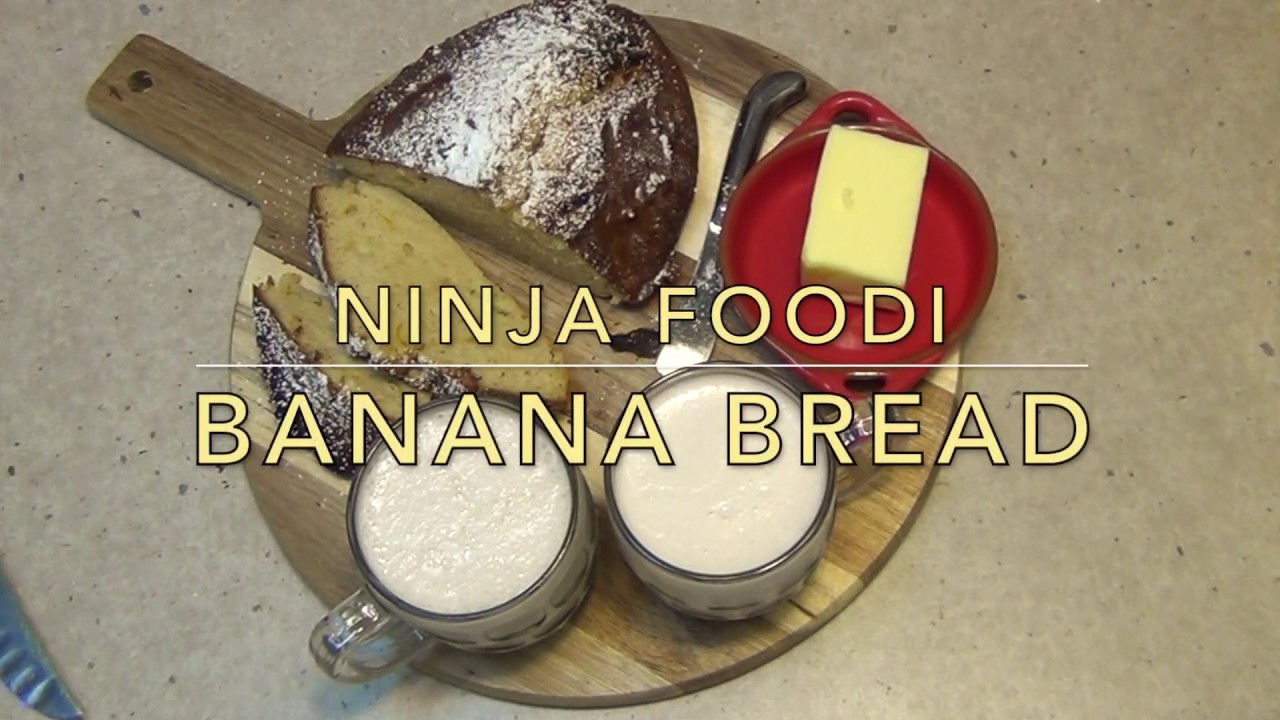 Banana Bread Ninja Foodi cheekyricho cooking Doughboy video recipe ep.1,258